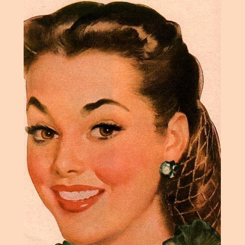 1940s Easy vintage hairstyle tutorial