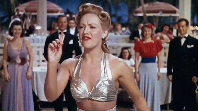 Betty Grable Moon Over Miami movie clip