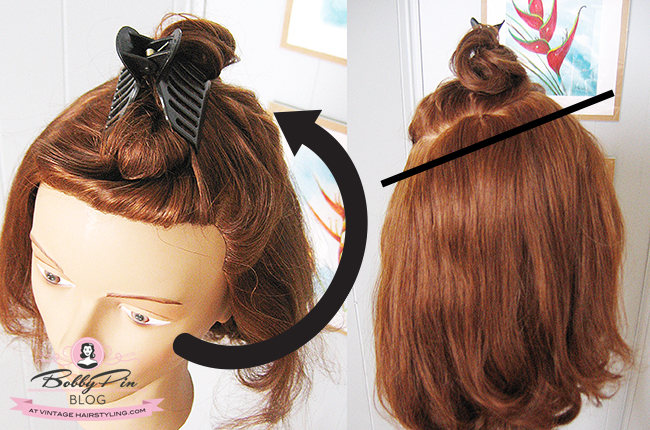 4 Simple And Easy Steps To Create Cute Pin-Up Hairstyle - Rockabilly.