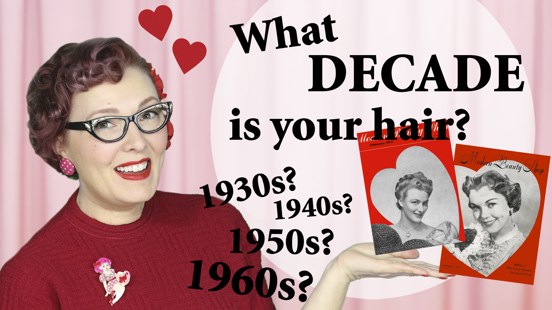 ICONIC 1960s Hairstyles🎀 '60s hair tutorial | jackie wyers - YouTube