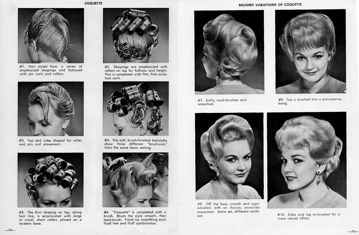 Curly hair cuts and styles throughout history