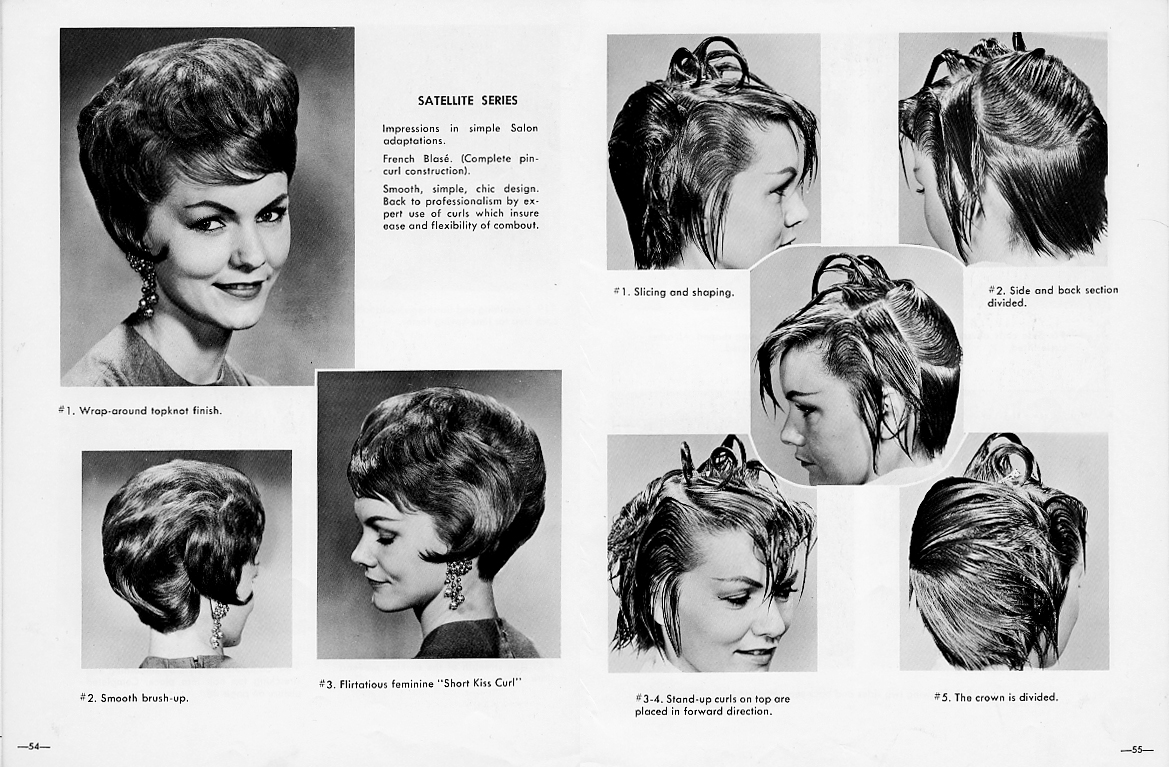 The 1960s-1965 Match-trendy short hair styling | Mo | Flickr