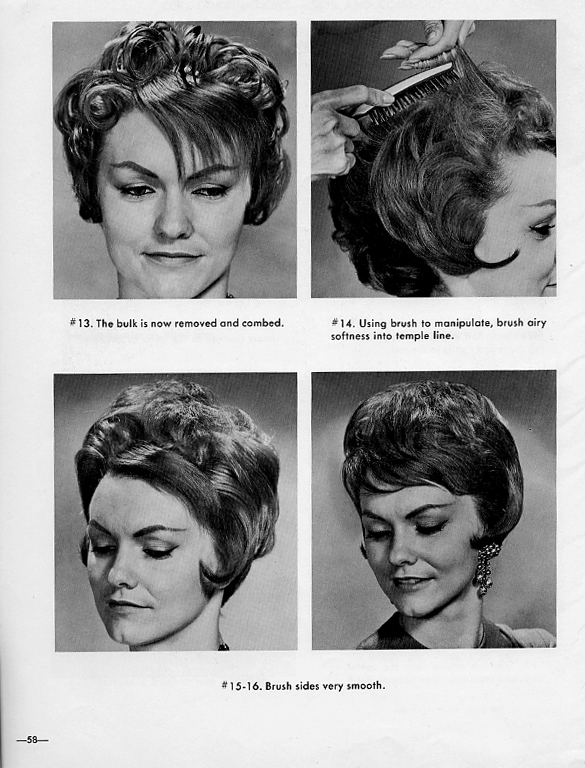 I love trading, because I got this great 1960s hairstyle book