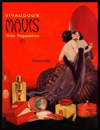 1920s 1930s makeup advertisement