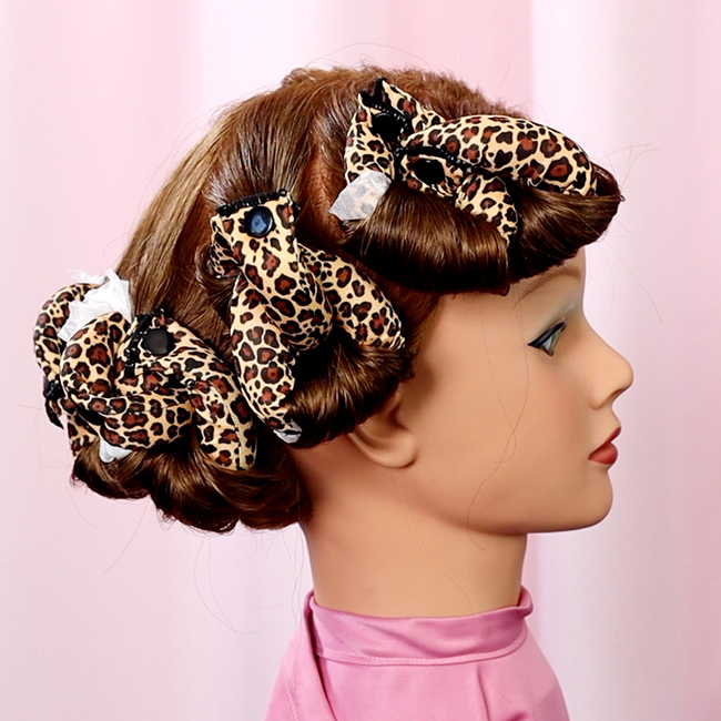 Rockin' Rollers in use when you use many rollers in hair