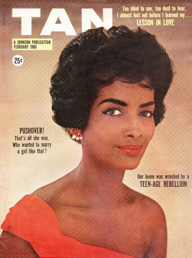 Tan Magazine Cover 1950s Vintage African American Makeup