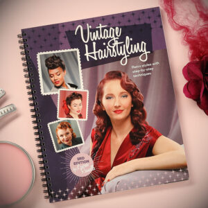 We sell tutorial books on styling vintage hair and makeup