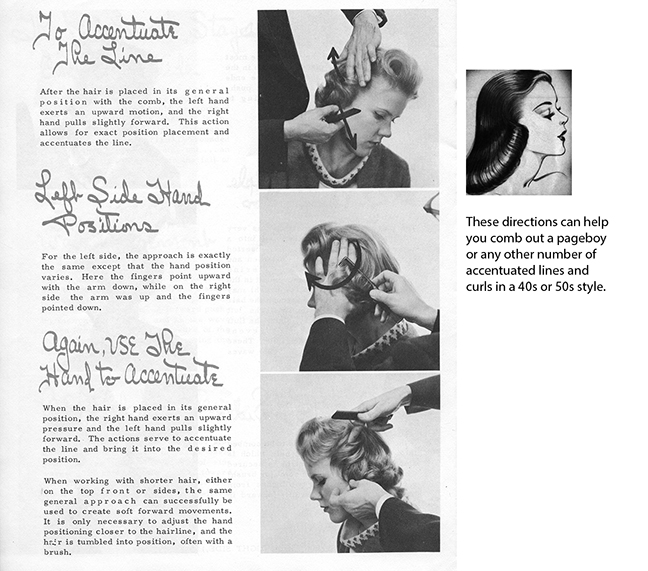 Vintage Creative Combing Hairstyle Magazine Page02