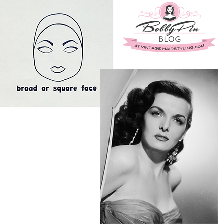 Vintage_Eyebrows_Makeup_1950s_pinup Broad face