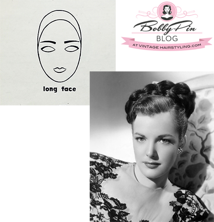 Vintage_Eyebrows_Makeup_1950s_pinup long face