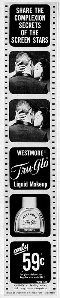 Westmore Makeup Advertisement 1950s Dorothy Dandridge