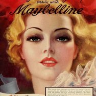 1930s makeup maybelline advertisement mascara eyeshadow eyebrow pencil vintage