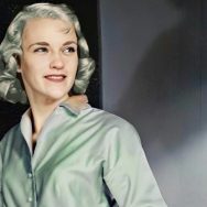 1950s pastel hair color model feature