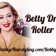 Betty Draper Vintage Hairstyle