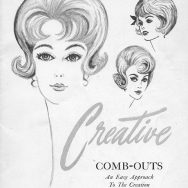Vintage Creative Combing Hairstyle Magazine
