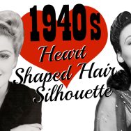 heart shaped vinatge hairstyles Blog Feature