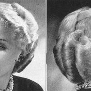 vintae-hair-1940s-American-hairdresser-final-hairstyle-blonde-woman-waves-curls