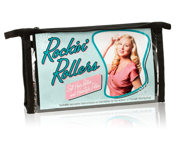 Rockin' Rollers Soft Leopard Print Hair Roller and Hairstyle Filler