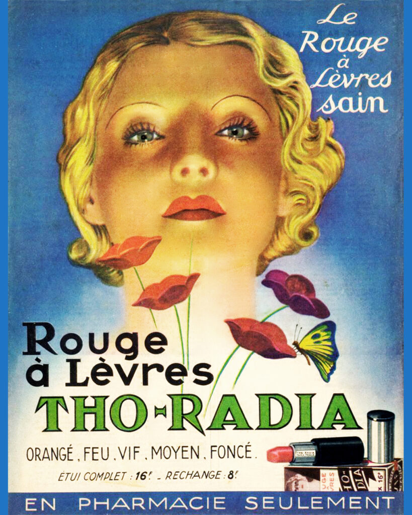vintage makeup advertisement
