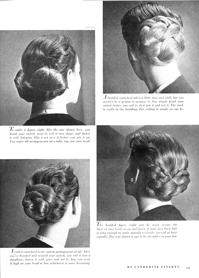 Adding Hair Pieces to your Vintage Hairstyle A History of the