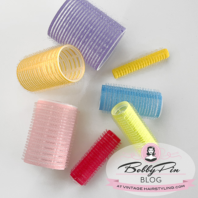 Self-grip Velcro®-style rollers with perforated surfaces for volume and quick drying