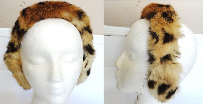 vintage-leopard-print-earmuffs-spotted-rabbit-fur-headband